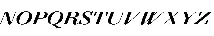 Agatha ExpExtBdIta D046b965 Font UPPERCASE