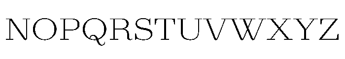 Agatha ExpExtLt 0071369b Font UPPERCASE