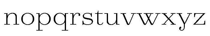 Agatha ExpExtLt Dbcb466a Font LOWERCASE