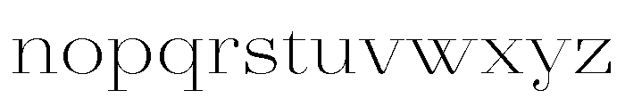 Agatha ExpExtLtContrast Cc83984e Font LOWERCASE