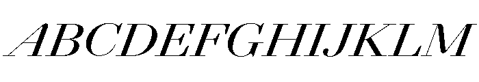 Agatha ExpMedContrastIta 181c7592 Font UPPERCASE