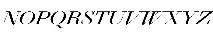 Agatha ExpMedContrastIta 181c7592 Font UPPERCASE