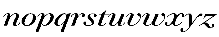 Agatha ExpSemBdIta B553e4fc Font LOWERCASE