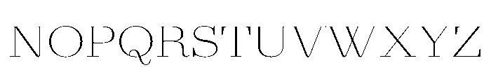 Agatha ExpThinContrast 42a3a8da Font UPPERCASE