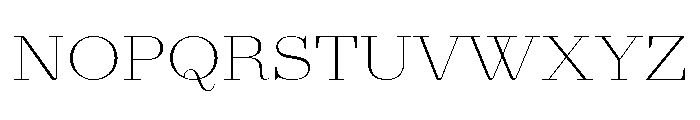 Agatha ExpThinContrast 979100e5 Font UPPERCASE