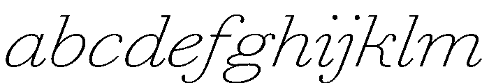 Agatha ExpThinIta 169ce78b FONT