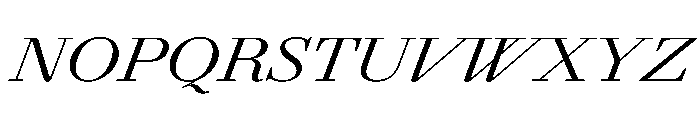 Agatha ExpandedItalic 281abf8a Font UPPERCASE