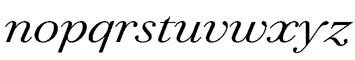 Agatha ExpandedItalic 281abf8a Font LOWERCASE