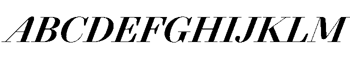 Agatha ExtBdContrastIta 036a0911 Font UPPERCASE