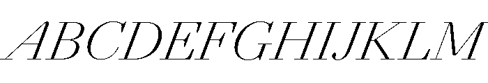 Agatha ExtLtContrastIta 01d78d58 Font UPPERCASE