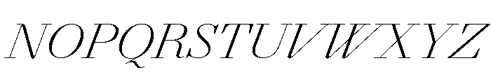 Agatha ExtLtContrastIta 01d78d58 Font UPPERCASE