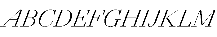 Agatha ExtLtContrastIta Ff1d4919 Font UPPERCASE
