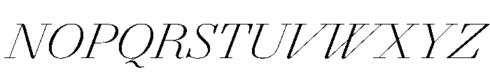 Agatha ExtLtContrastIta Ff1d4919 Font UPPERCASE