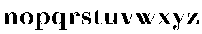 Agatha ExtraBold Fac86996 Font LOWERCASE