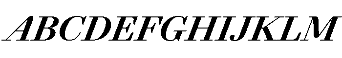Agatha ExtraBoldItalic Bc5c3eef Font UPPERCASE