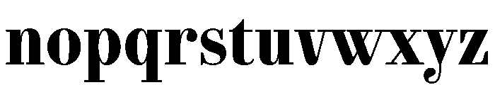 Agatha ExtraCondBlack 63399dbf Font LOWERCASE