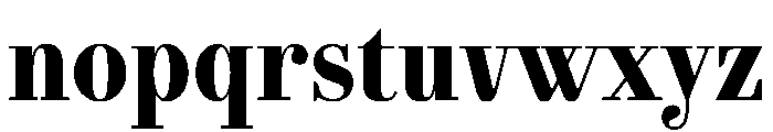 Agatha ExtraCondBlack B6873593 Font LOWERCASE