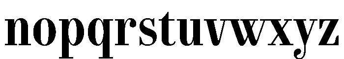 Agatha ExtraCondBold 848cc96a Font LOWERCASE