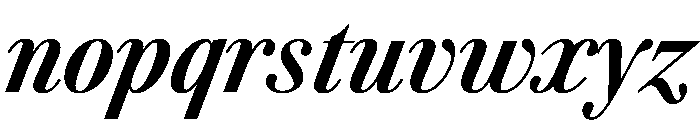 Agatha ExtraCondBoldIta D9cca564 Font LOWERCASE