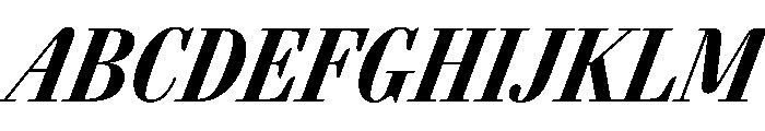 Agatha ExtraCondExtBdIta 74e58071 Font UPPERCASE