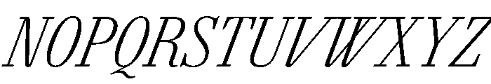 Agatha ExtraCondExtLtIta 4bd3e34f Font UPPERCASE