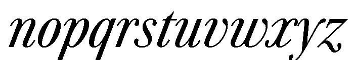 Agatha ExtraCondIta Dd3b8f14 Font LOWERCASE