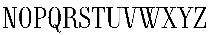 Agatha ExtraCondLight 04300a55 Font UPPERCASE