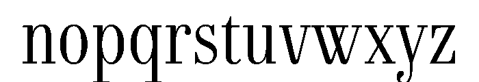 Agatha ExtraCondLight 04300a55 Font LOWERCASE