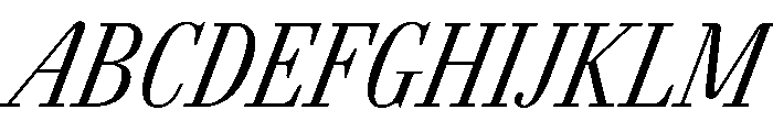 Agatha ExtraCondLightIta 75e78207 Font UPPERCASE