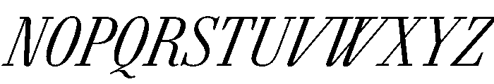 Agatha ExtraCondLightIta 75e78207 Font UPPERCASE
