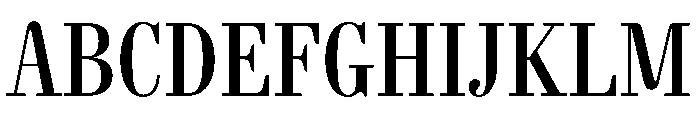 Agatha ExtraCondMed 8a707fc5 Font UPPERCASE