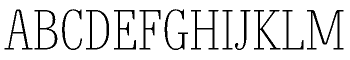 Agatha ExtraCondThin A6a8b95f Font UPPERCASE