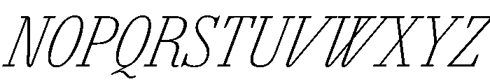 Agatha ExtraCondThinIta Ff9d27cd Font UPPERCASE