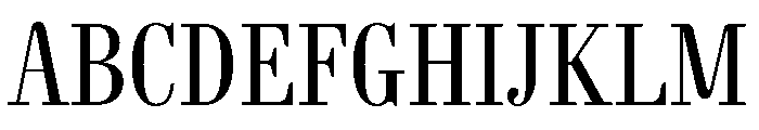 Agatha ExtraCondensed C660888d Font UPPERCASE