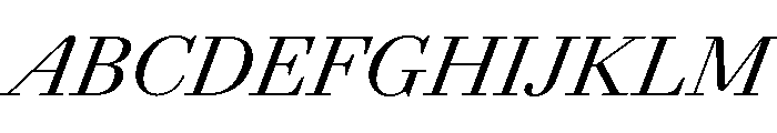 Agatha Italic 45e07e8c Font UPPERCASE
