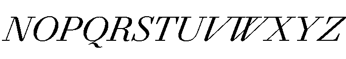 Agatha Italic 45e07e8c Font UPPERCASE