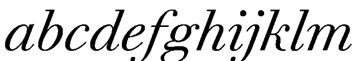Agatha Italic 45e07e8c FONT