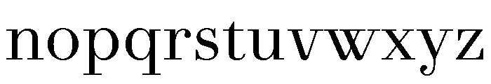 Agatha Regular A805203e Font LOWERCASE