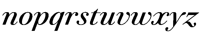 Agatha SemiBoldItalic Bc0b8db5 Font LOWERCASE