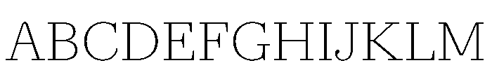 Agatha Thin 0759e64b Font UPPERCASE