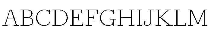 Agatha Thin Cb12d699 Font UPPERCASE