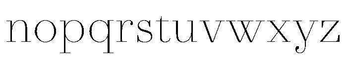 Agatha ThinContrast 2ae4ea65 Font LOWERCASE