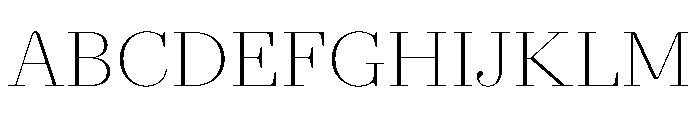 Agatha ThinContrast C3f107a1 Font UPPERCASE