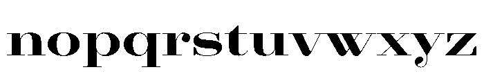 Agatha UExBlkContrast 922570a8 Font LOWERCASE