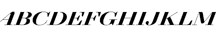 Agatha UExBlkContrastIt 7829ad39 Font UPPERCASE