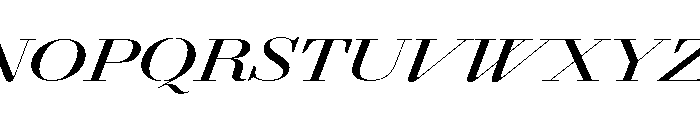 Agatha UExSmBdContrastIt De34e9bf Font UPPERCASE