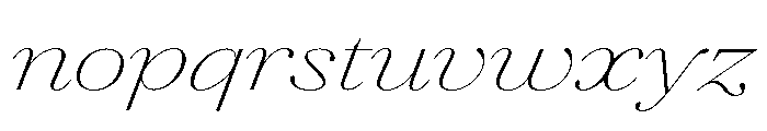 Agatha UExThContrastIt B5fd43d7 Font LOWERCASE