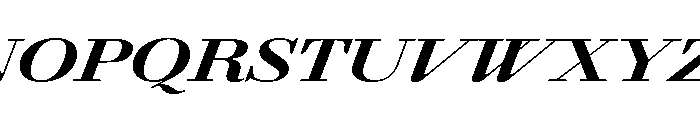 Agatha UltExpBlackIta D3a57fed Font UPPERCASE