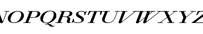 Agatha UltExpBoldIta 6a3e1e74 Font UPPERCASE