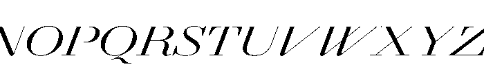 Agatha UltExpContrastIta 216e0bc8 Font UPPERCASE